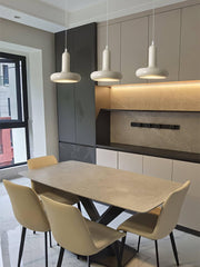 Bauhaus Creamy White Pendant Light