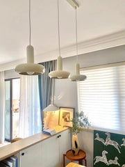 Bauhaus Creamy White Pendant Light