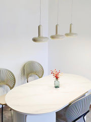 Bauhaus Creamy White Pendant Light