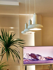 Bauhaus Creamy White Pendant Light