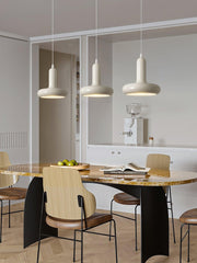 Bauhaus Creamy White Pendant Light