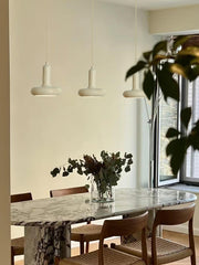 Bauhaus Creamy White Pendant Light