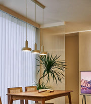 Bauhaus Creamy White Pendant Light