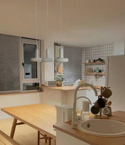 Bauhaus Creamy White Pendant Light
