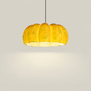Farmhouse Pumpkin Resin Pendant Light
