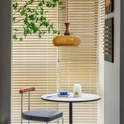 Retro Yellow Glass Pendant Lamp