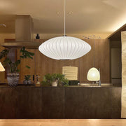 Contemporary Bubble Fabric Pendant Lamp