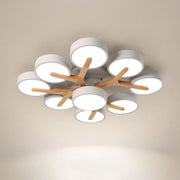 Branch Creative Iron Living Room LED Ceiling Light