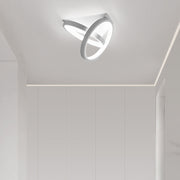 Modern Simple Metal Flush Mount Hallway Ceiling Light