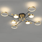 Modern Luxurious Metal LED Living Room Ceiling Light