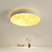 Simple LED Moon Ceiling Light For Bedroom