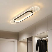 Contemporary Minimalist Iron Living Room LED Ceiling Light