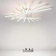 Nordic Metal Creative Strip LED Ceiling Light