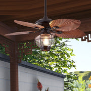 Black Creative Flying Ceiling Fans with Outdoor Lighting