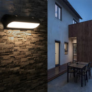 IP65 Outdoor Courtyard Stairs LED Black Wall Lamp