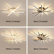 Nordic Metal Creative Strip LED Ceiling Light