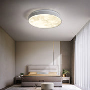 Simple LED Moon Ceiling Light For Bedroom