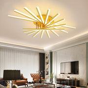 Nordic Metal Creative Strip LED Ceiling Light