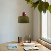 Simple Glass Art Pendant Light For Kitchen Island