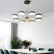 Nordic Modern Iron LED Ceiling Light for Living Room