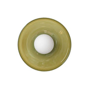 Glass Round Flush Mount Kitchen Flush Ceiling Light