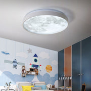 Simple LED Moon Ceiling Light For Bedroom