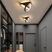 Modern Simple Metal Flush Mount Hallway Ceiling Light