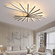 Nordic Metal Creative Strip LED Ceiling Light