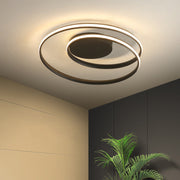 Creative Simple Iron Bedroom Ceiling Light