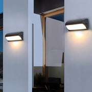 IP65 Outdoor Courtyard Stairs LED Black Wall Lamp