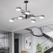 Modern Iron Multi-Light LED Ceiling Lights for Living Room