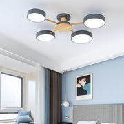 Multi Bulbs Round LED Ceiling Light for Bedroom