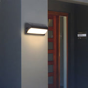 IP65 Outdoor Courtyard Stairs LED Black Wall Lamp