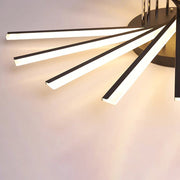 Nordic Metal Creative Strip LED Ceiling Light