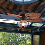 Black Creative Flying Ceiling Fans with Outdoor Lighting