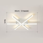 Nordic Metal Creative Strip LED Ceiling Light