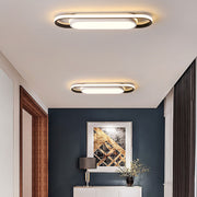 Black Creative Simple Living Room LED Low Ceiling Light