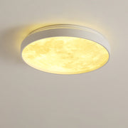 Simple LED Moon Ceiling Light For Bedroom