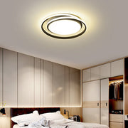 Modern Round Spiral Ring LED Ceiling Light