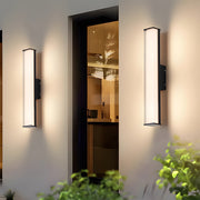 IP54 Outdoor Long Wall Lamp LED Minimalist For Garden