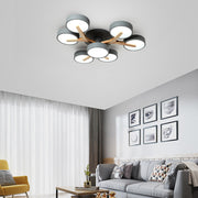 Branch Creative Iron Living Room LED Ceiling Light