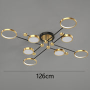 Modern Luxurious Metal LED Living Room Ceiling Light