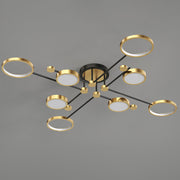 Modern Luxurious Metal LED Living Room Ceiling Light