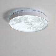 Simple LED Moon Ceiling Light For Bedroom