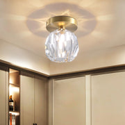 Crystal Luxury Gold Hallway Ceiling Light