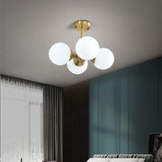 LED Glass Ball Ceiling Lamp