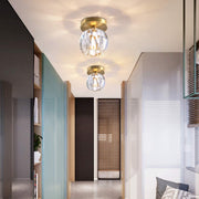 Crystal Luxury Gold Hallway Ceiling Light