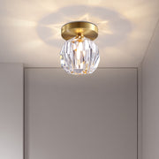 Crystal Luxury Gold Hallway Ceiling Light