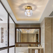 Crystal Luxury Gold Hallway Ceiling Light