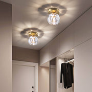 Crystal Luxury Gold Hallway Ceiling Light